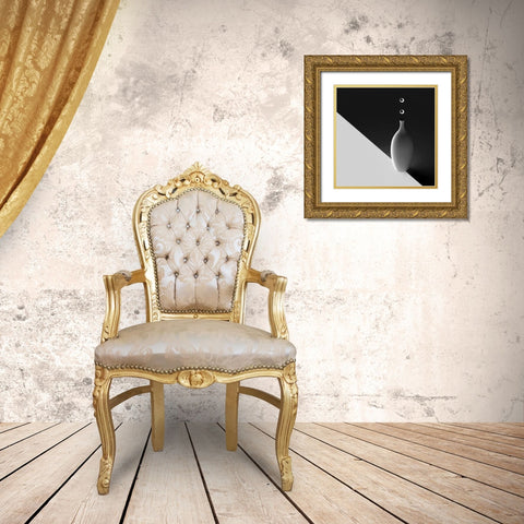 The Vase Gold Ornate Wood Framed Art Print with Double Matting by Bunjamin, Antonyus