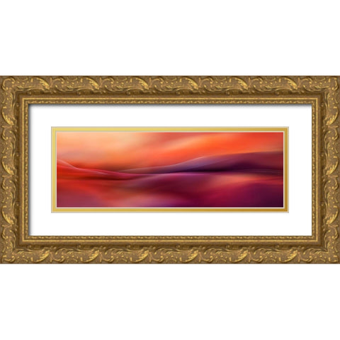 A New Day Gold Ornate Wood Framed Art Print with Double Matting by Westum, Heidi