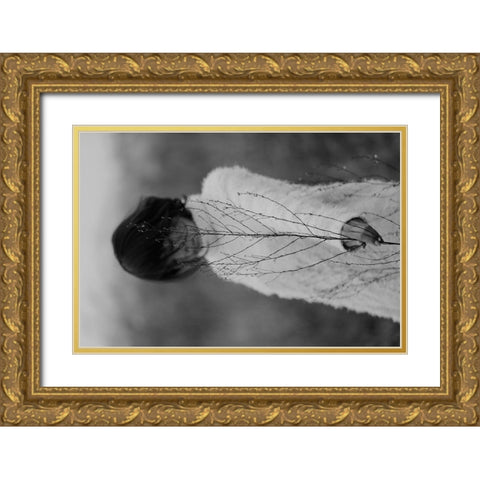 Winter Gold Ornate Wood Framed Art Print with Double Matting by Wetton, Eddie