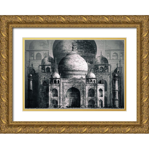 Monument Gold Ornate Wood Framed Art Print with Double Matting by Hawerkamp, Hans-Wolfgang