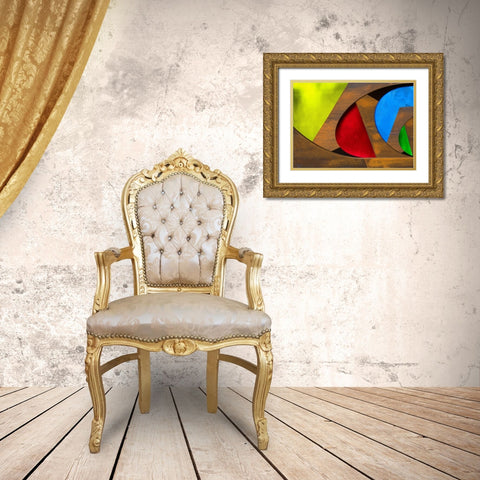 A.F.A.S. Gold Ornate Wood Framed Art Print with Double Matting by Verschelden, Harry