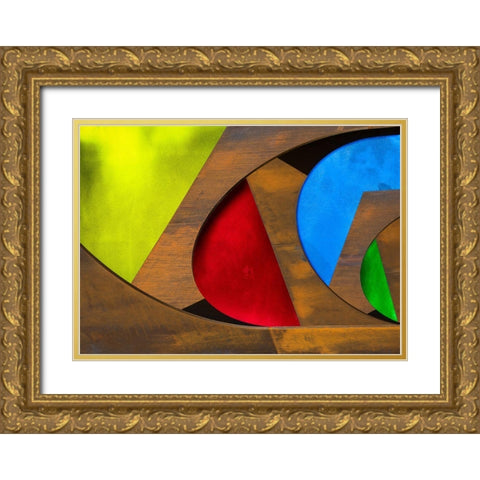 A.F.A.S. Gold Ornate Wood Framed Art Print with Double Matting by Verschelden, Harry
