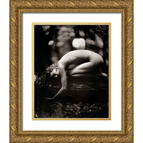 Fredau 2 Gold Ornate Wood Framed Art Print with Double Matting by van Hal, Peter