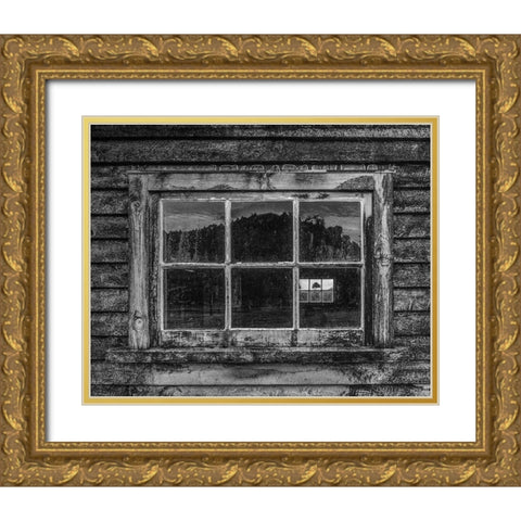 Viewpoint Gold Ornate Wood Framed Art Print with Double Matting by Agazzi, Andreas