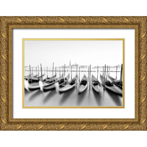 San Giorgio Gold Ornate Wood Framed Art Print with Double Matting by Gil Raga, Joan