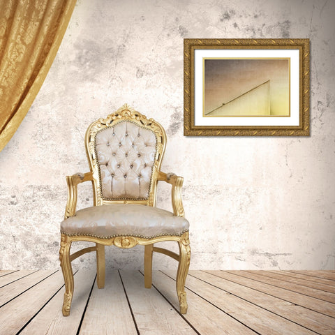 Lamp Light Gold Ornate Wood Framed Art Print with Double Matting by Endermann, Rolf