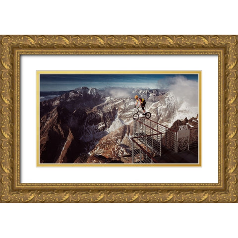 Jan Kocis Gold Ornate Wood Framed Art Print with Double Matting by Krystynek MQEP, Martin