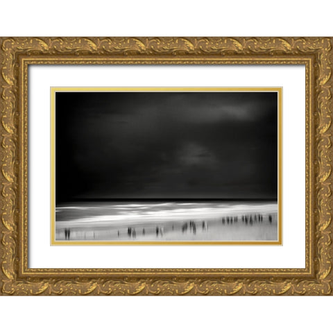 Lost Souls Gold Ornate Wood Framed Art Print with Double Matting by Flour, Bruno