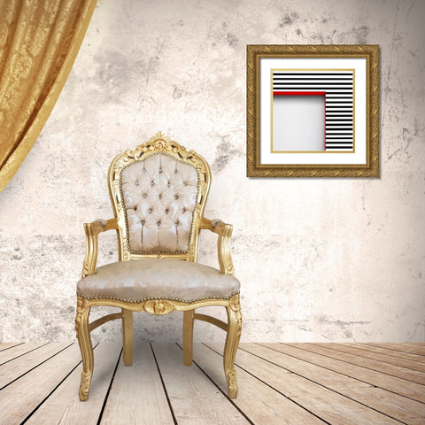 Dalton Wall Gold Ornate Wood Framed Art Print with Double Matting by Claes, Gilbert