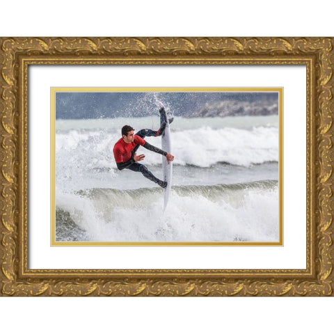 Tripod Gold Ornate Wood Framed Art Print with Double Matting by Concepcion Alvarado, Jesus