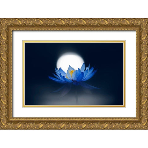 Fleeting Dream Gold Ornate Wood Framed Art Print with Double Matting by Suzuki, Takashi