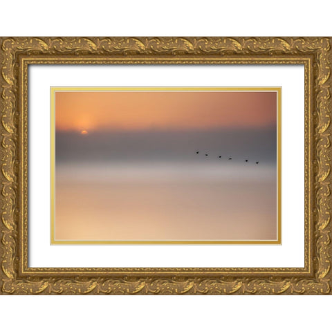 Precious Memories Gold Ornate Wood Framed Art Print with Double Matting by Schleicher-Schwarz, Roswitha