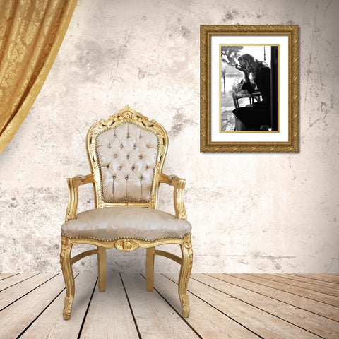 Holding Back The Years ... Part 4 Gold Ornate Wood Framed Art Print with Double Matting by Peter Muller Photography