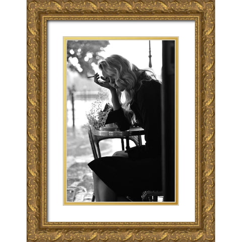 Holding Back The Years ... Part 4 Gold Ornate Wood Framed Art Print with Double Matting by Peter Muller Photography