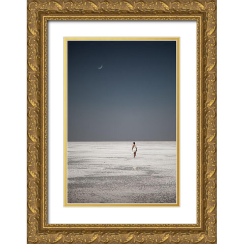 What Will Remain After You ... Gold Ornate Wood Framed Art Print with Double Matting by Fedotov, Vadim