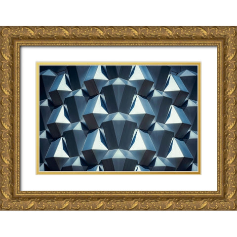 Outlined Gold Ornate Wood Framed Art Print with Double Matting by Kreiten, Mike