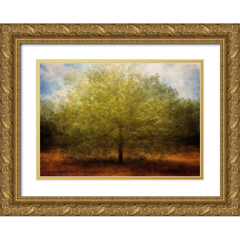 Embrace Me Gold Ornate Wood Framed Art Print with Double Matting by Holmstrom, Katarina