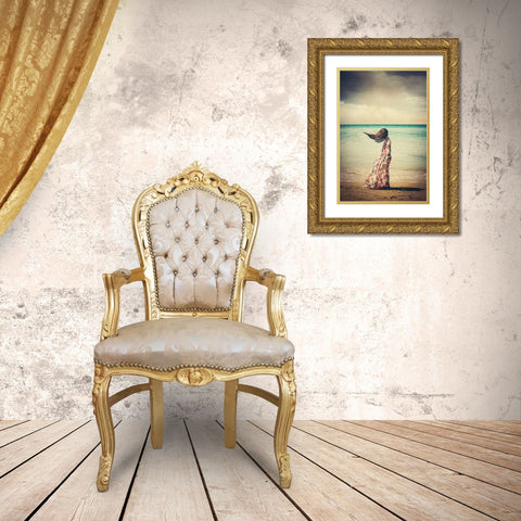 Abandoned Dreams Gold Ornate Wood Framed Art Print with Double Matting by Bekyarova, Svetlana