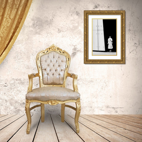 Untitled Gold Ornate Wood Framed Art Print with Double Matting by Dobrev, Evelin