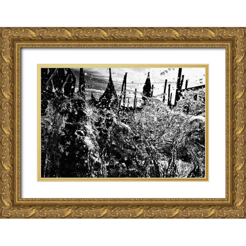 Venice,Italy Gold Ornate Wood Framed Art Print with Double Matting by Suzuki, Tatsuo