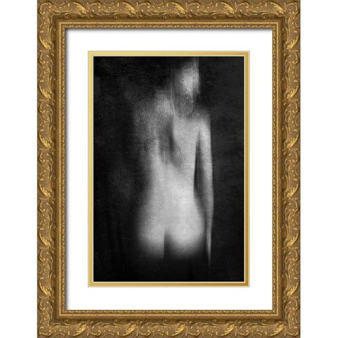 Back Seated Gold Ornate Wood Framed Art Print with Double Matting by Rebustini, Luca