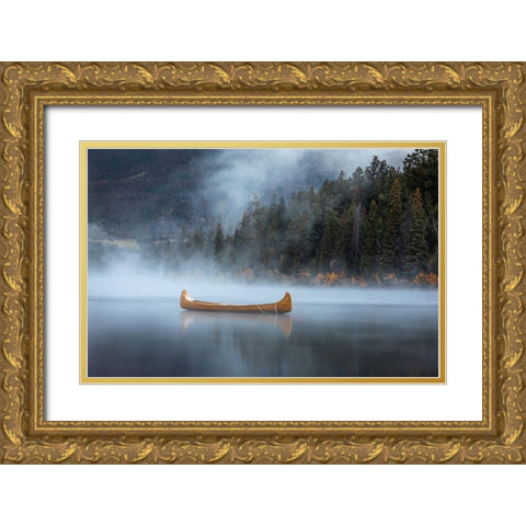 Jasper-Canada Gold Ornate Wood Framed Art Print with Double Matting by Lozitsky, Alexander