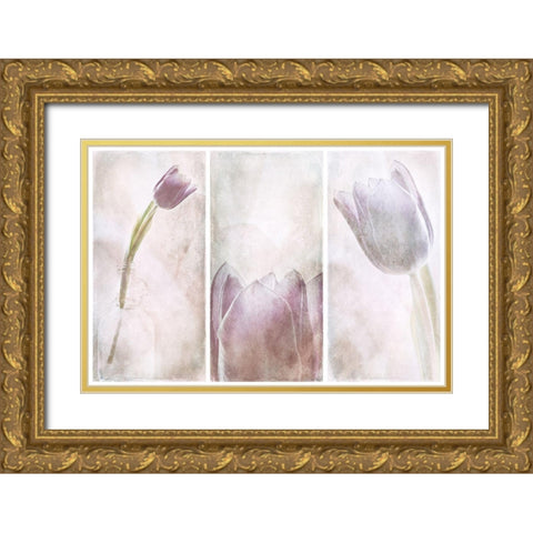 Untitled Gold Ornate Wood Framed Art Print with Double Matting by Davidsson, Gustav
