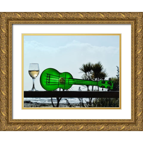 Lazy Afternoon Gold Ornate Wood Framed Art Print with Double Matting by Scott Johnson, Ronald