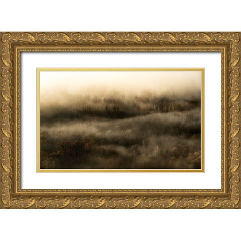 Untitled Gold Ornate Wood Framed Art Print with Double Matting by Lucidi, Riccardo