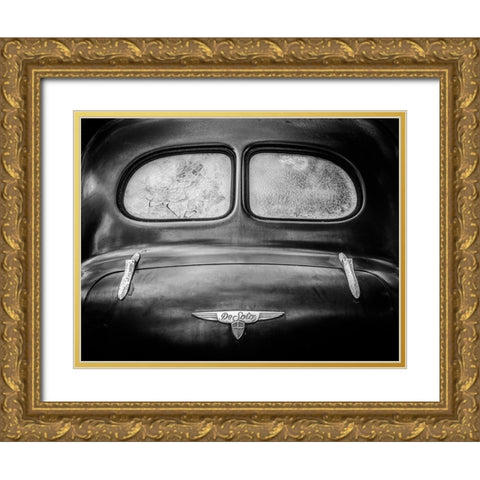 Desoto 1937 Gold Ornate Wood Framed Art Print with Double Matting by Gustafsson, Torbjorn