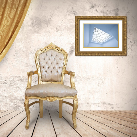 Time For Abstractions Gold Ornate Wood Framed Art Print with Double Matting by Dingemans, Saskia