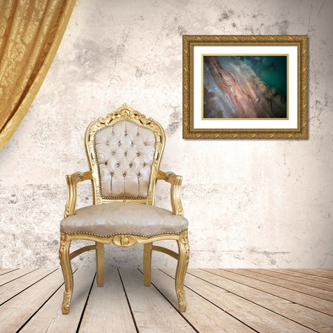 Boat Gold Ornate Wood Framed Art Print with Double Matting by Abbasi, Ahmad