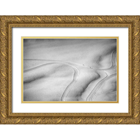 Competitive Gold Ornate Wood Framed Art Print with Double Matting by Svoboda MQEP, Peter