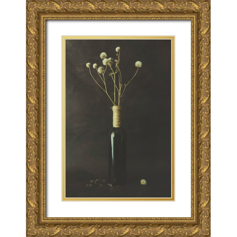Pure Gold Ornate Wood Framed Art Print with Double Matting by Kiral, Cicek