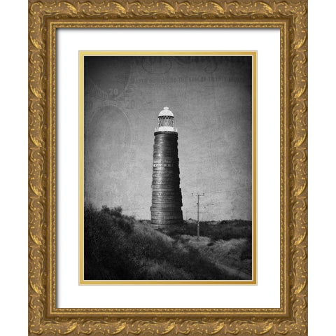 Light After Dark Gold Ornate Wood Framed Art Print with Double Matting by Moore, Alexander