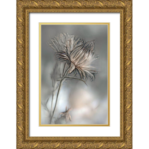 Source Of Life Gold Ornate Wood Framed Art Print with Double Matting by Claes, Gilbert