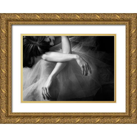 Il Sogno Gold Ornate Wood Framed Art Print with Double Matting by Nozza, Roberta