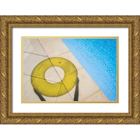 In Summer Gold Ornate Wood Framed Art Print with Double Matting by Salgado Gispert, Gloria