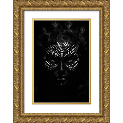 In Paradise Gold Ornate Wood Framed Art Print with Double Matting by Kovalev, Ivan