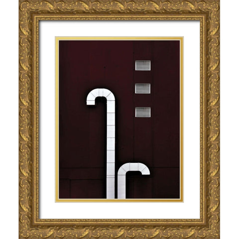 Made In Japan - Tokyo Japan Gold Ornate Wood Framed Art Print with Double Matting by Orbach, Arnon