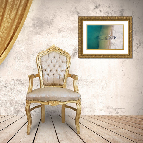 Wreck Gold Ornate Wood Framed Art Print with Double Matting by Cheli, Ivano