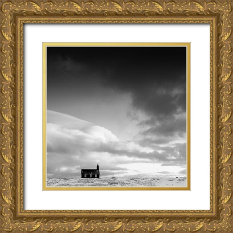 Hope In The Wilderness Gold Ornate Wood Framed Art Print with Double Matting by Bolton, Robert