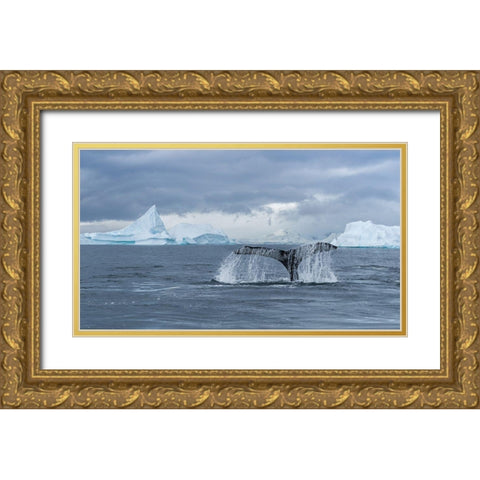 Solo Dance Gold Ornate Wood Framed Art Print with Double Matting by Liu, Richard