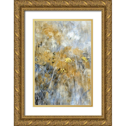 A Time Of Freedom Gold Ornate Wood Framed Art Print with Double Matting by Devos, Delphine