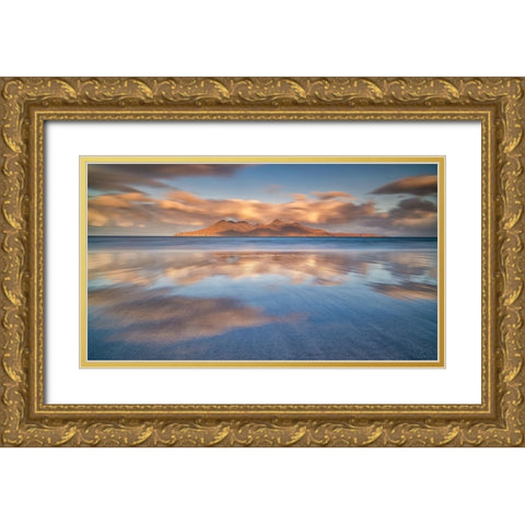 The Golden Island Gold Ornate Wood Framed Art Print with Double Matting by Ruoppolo, Luigi