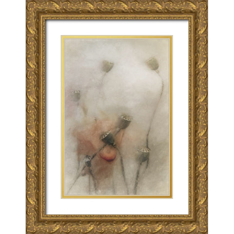 Hopeful Future Gold Ornate Wood Framed Art Print with Double Matting by Claes, Gilbert