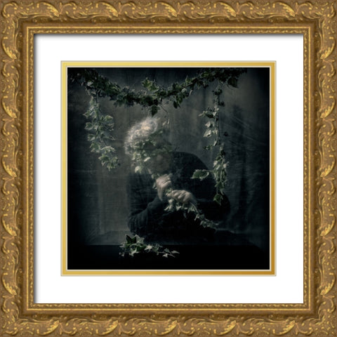 Caught Gold Ornate Wood Framed Art Print with Double Matting by Guarino, Vito