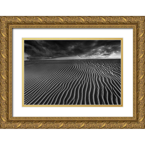 Lines Of Life.... Gold Ornate Wood Framed Art Print with Double Matting by Pascual, Miguel