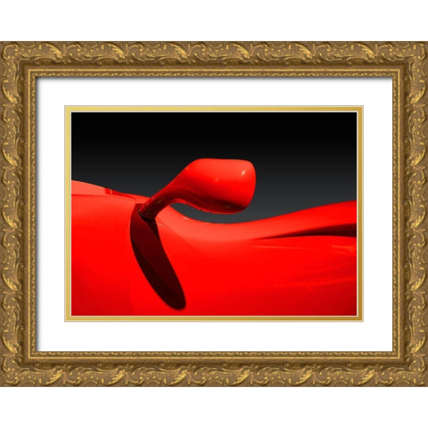 Untitled Gold Ornate Wood Framed Art Print with Double Matting by Nabeel, Ibrahim