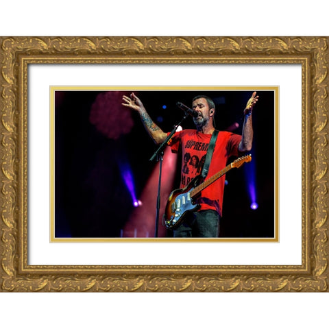 In Memory Of Pau Donacs-Jarabe De Palo Gold Ornate Wood Framed Art Print with Double Matting by Domont, Jois